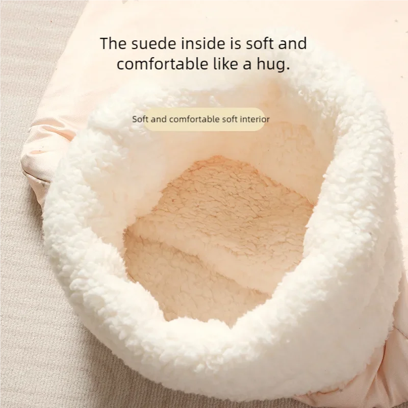 Cozy cat sleeping bag